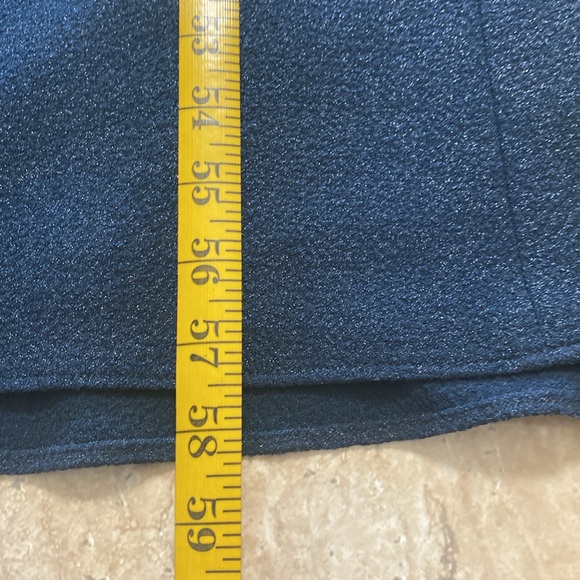 NWOT Badgley Mischka beautiful Navy w/silver sparkles,no loose stones, - Picture 9 of 13